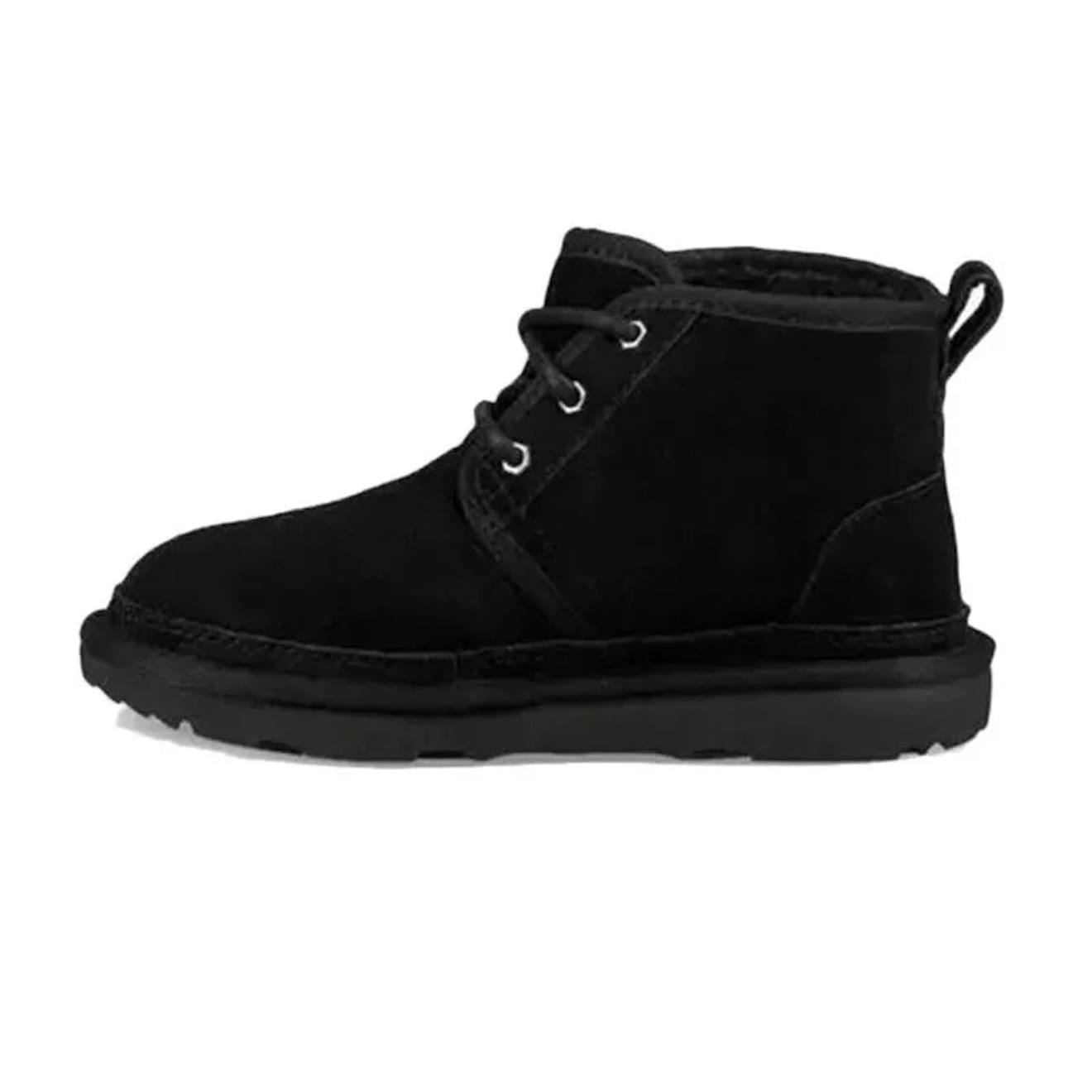 Boots Enfant En Daim Noir 92$