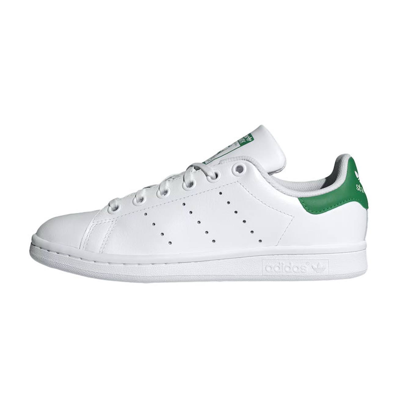 Baskets Enfant En Cuir Blanc Vert 65 €