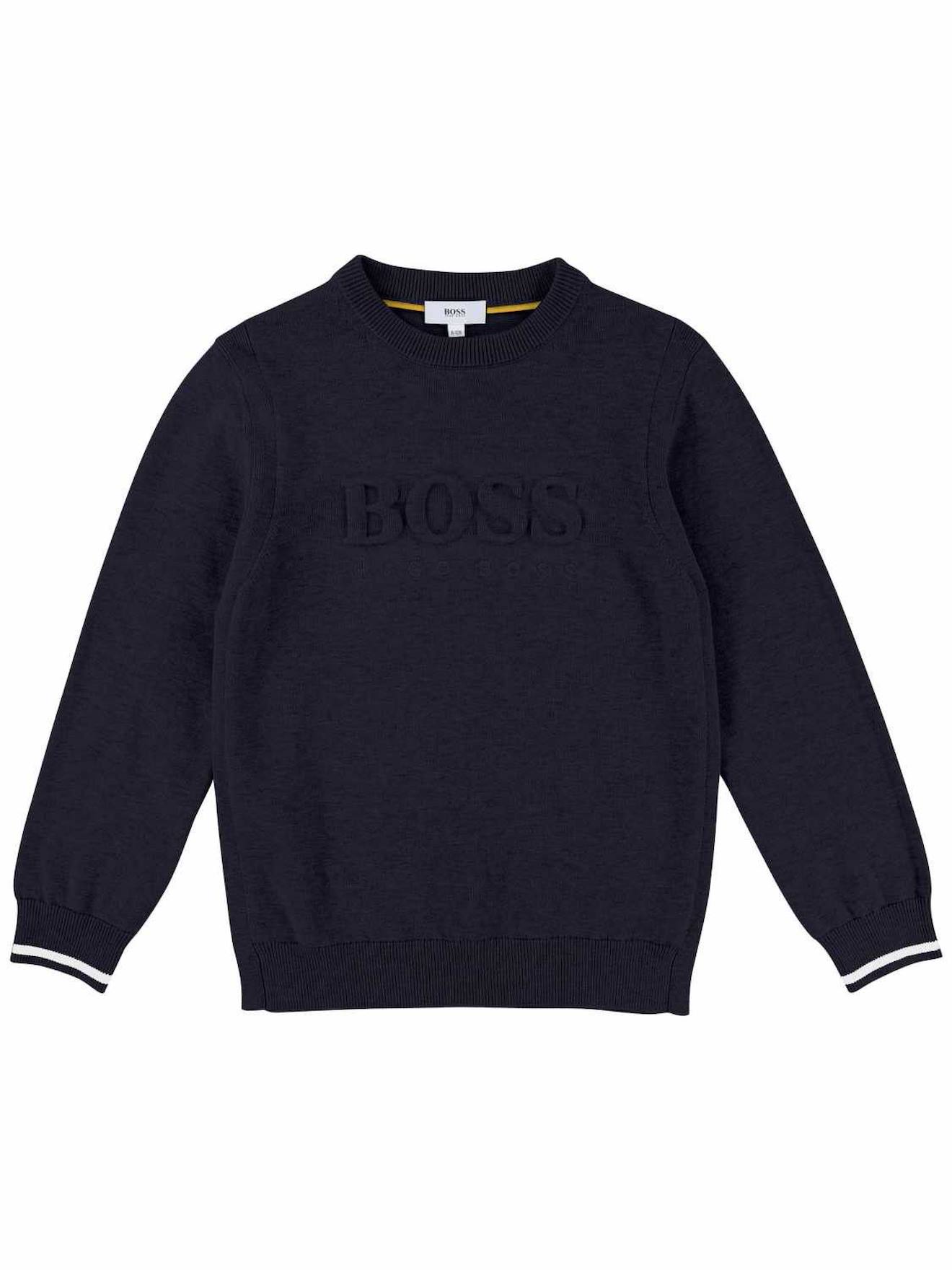 Sweat Enfant En Coton Bleu Marine 46 €