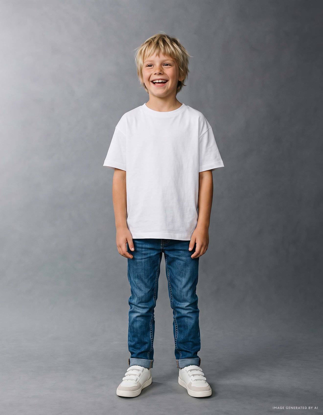 Pantalon En Jean Slim Avec Cordon De Serrage Bleu Foncé