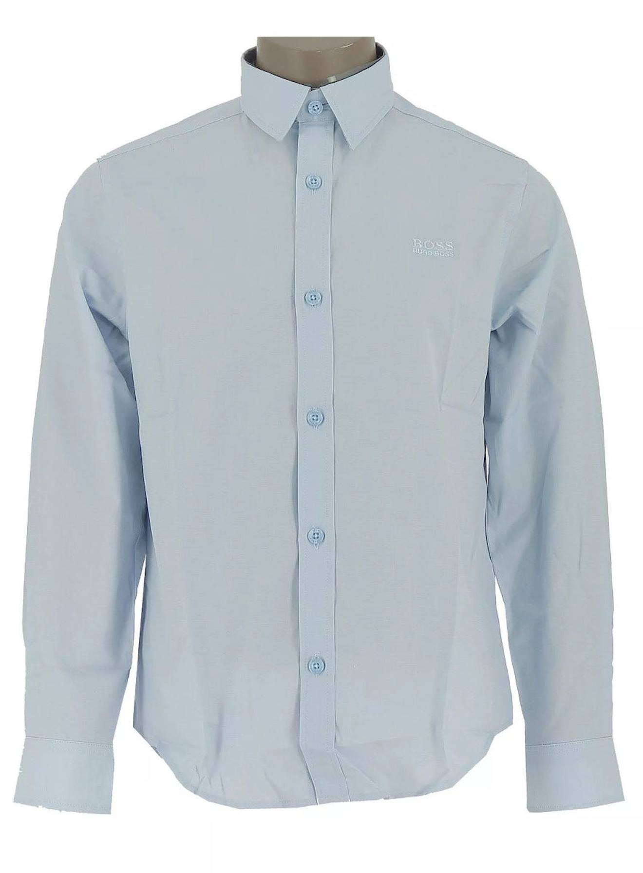 Chemise Enfant En Coton Bleu Clair 40 €