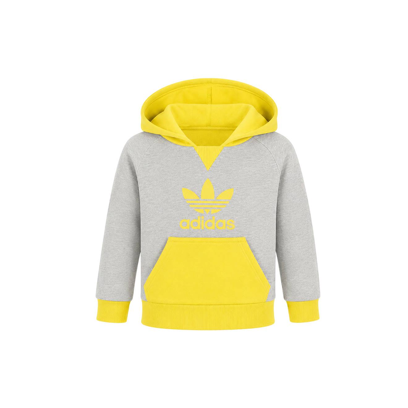 Sweatshirt Bb En Coton Gris Jaune 22$