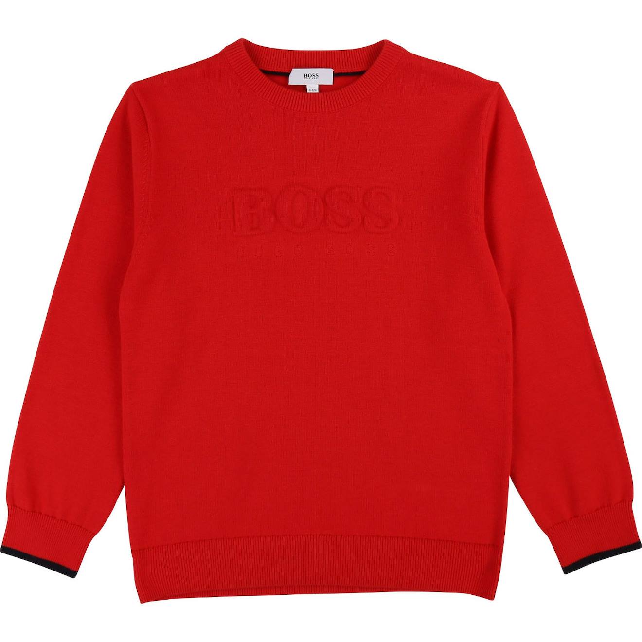 Sweat Enfant En Coton Rouge Vif 46 €