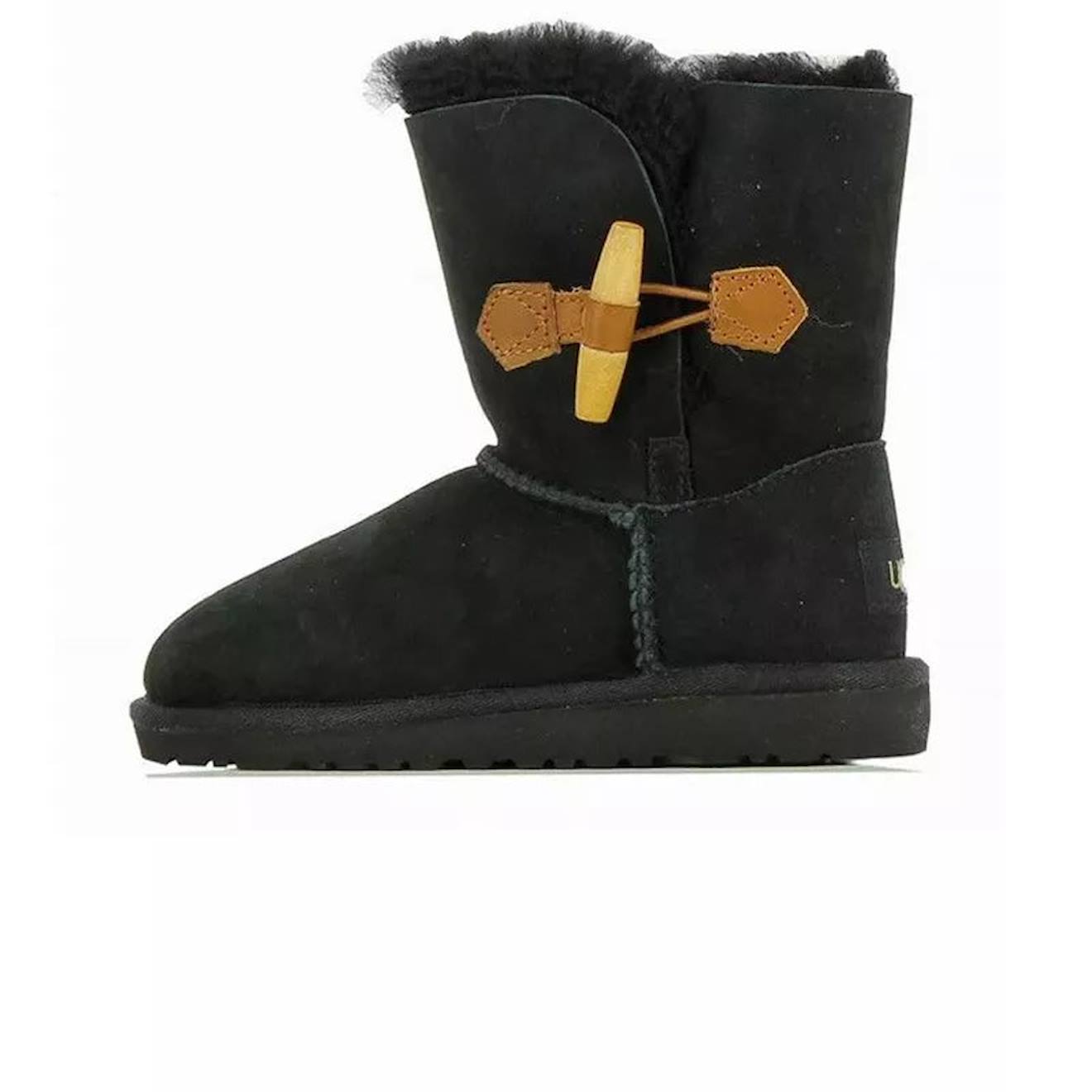 Bottes Fille En Daim Noir 108$