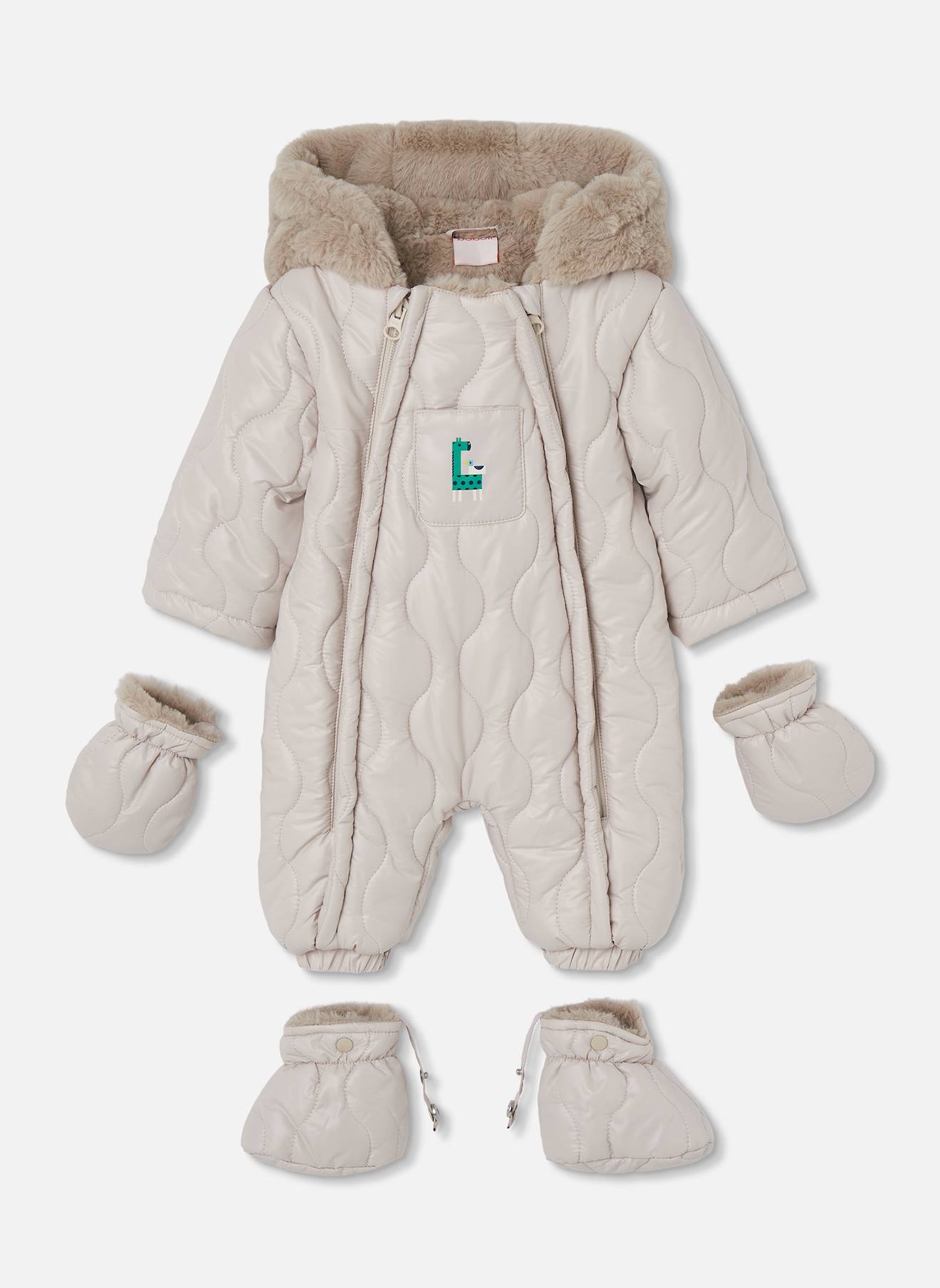 Combipilote Bb Imprim Girafe Beige 70$