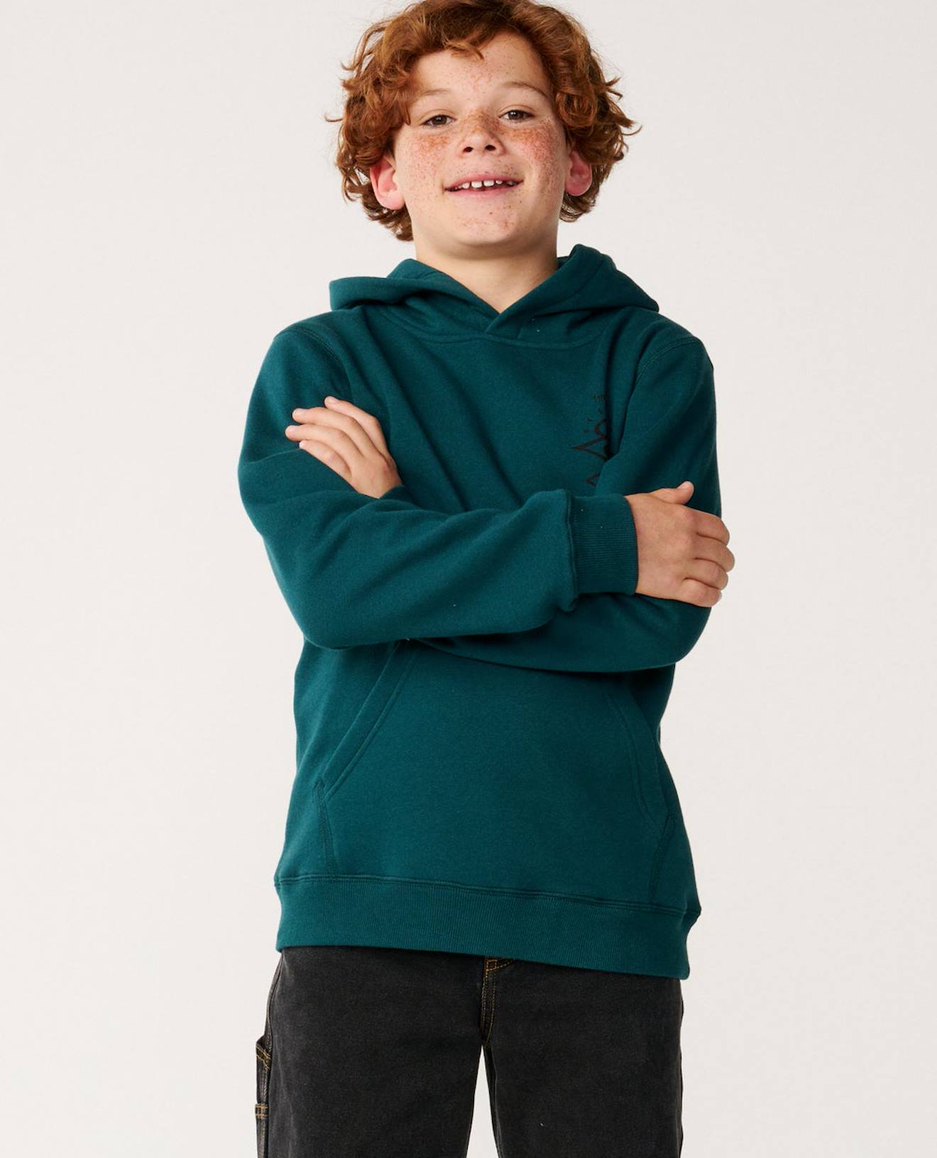 Sweat Capuche Search Icon Enfant Blue Green 50 €