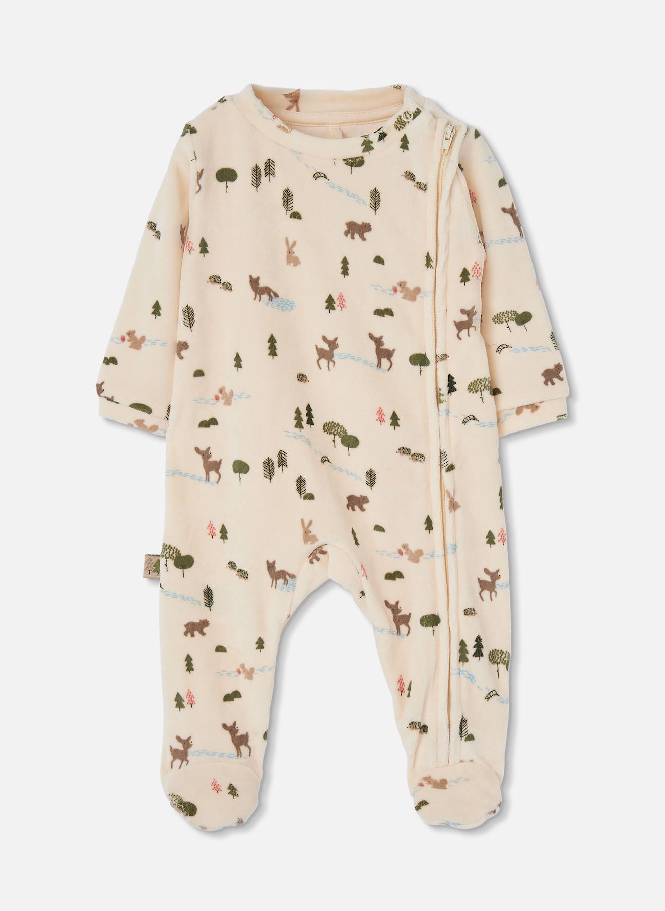 Pyjama Bb Velours Imprim Fort Multicolore 30 €