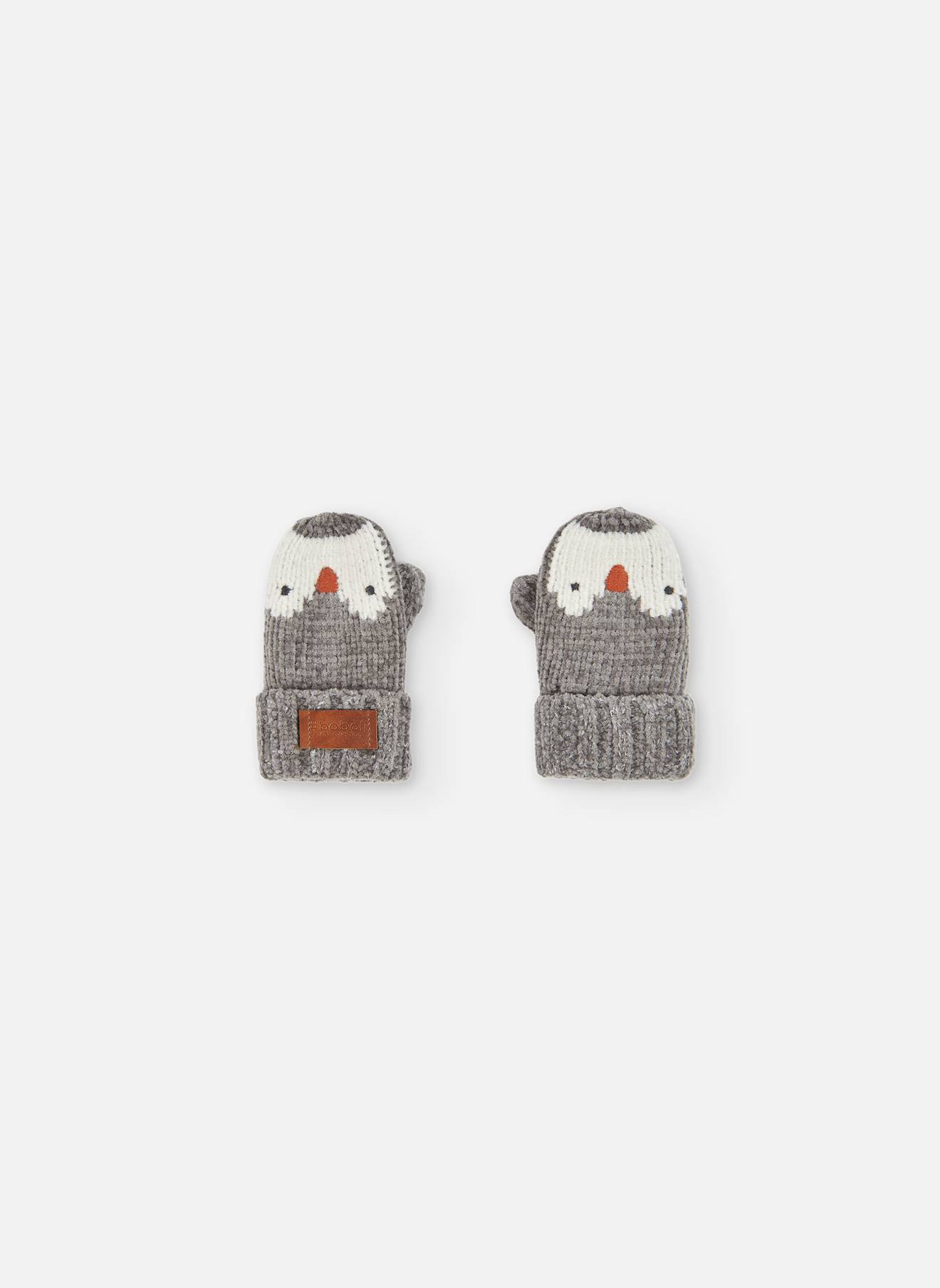 Moufle Bb Imprim Pingouin Gris 16€