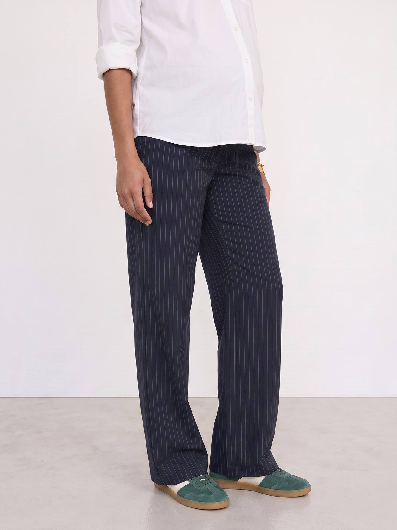 Pantalon de grossesse bandeau marine