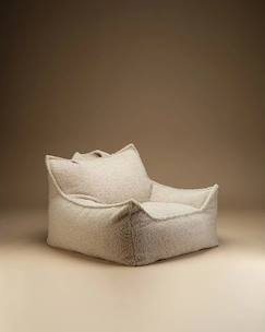 -Fauteuil club pouf ado en teddy