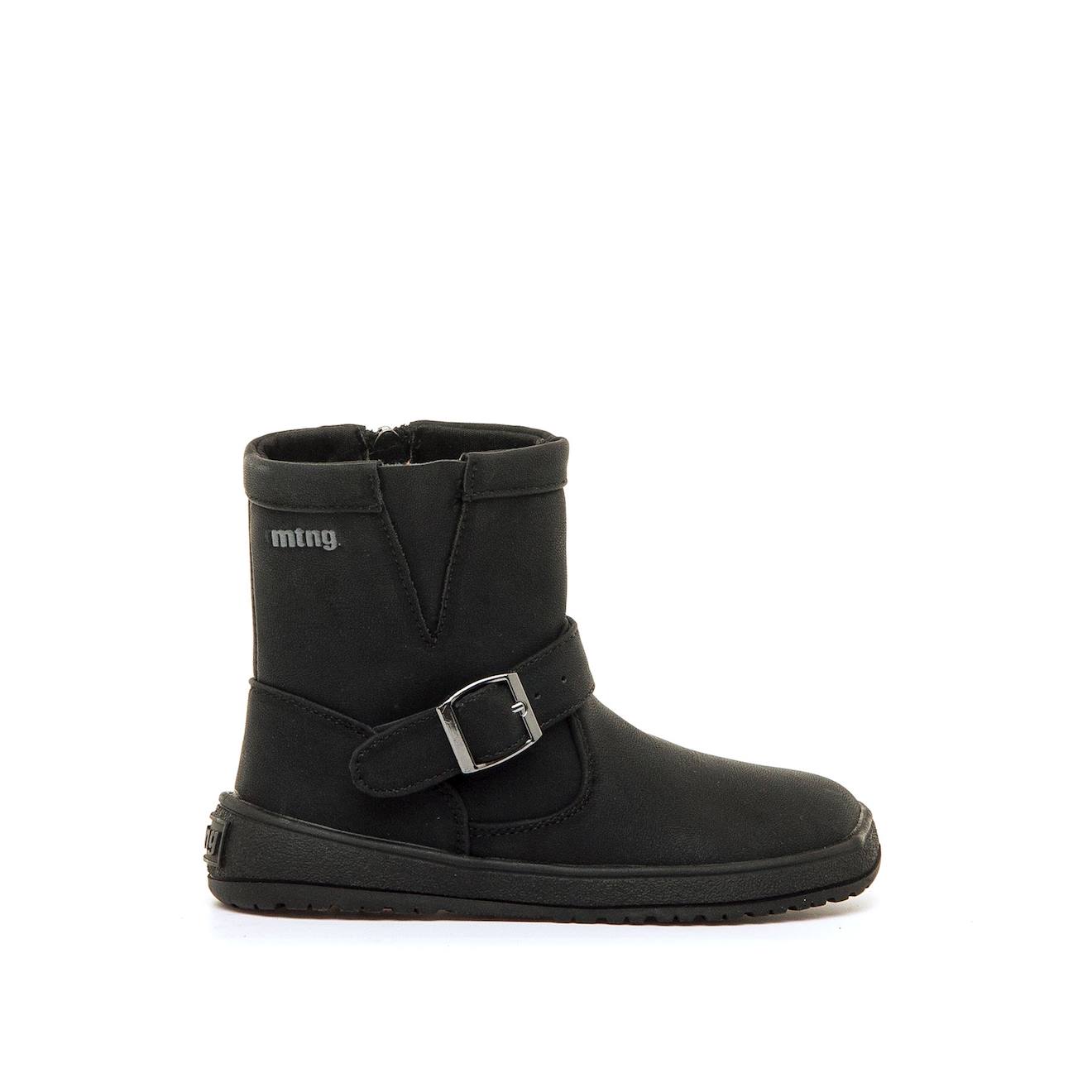Bottines Filles Synthtique Fermeture clair Black 60$