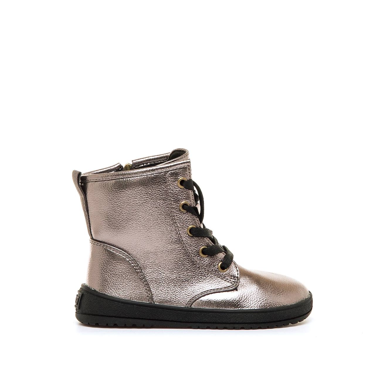 Bottines Filles Synthtique Fermeture clair Grey 60$