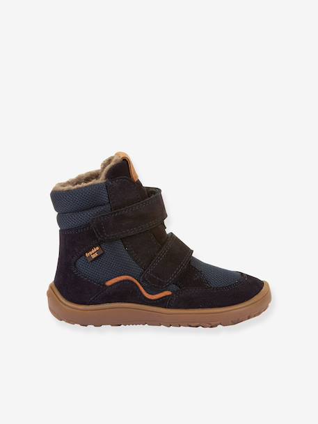 Bottes d'hiver pieds nus enfants BAREFOOT TEX WINTER Froddo bleu jean+bleu nuit+bordeaux+gris ardoise+lilas+noir+olive+violet 8 - vertbaudet enfant 