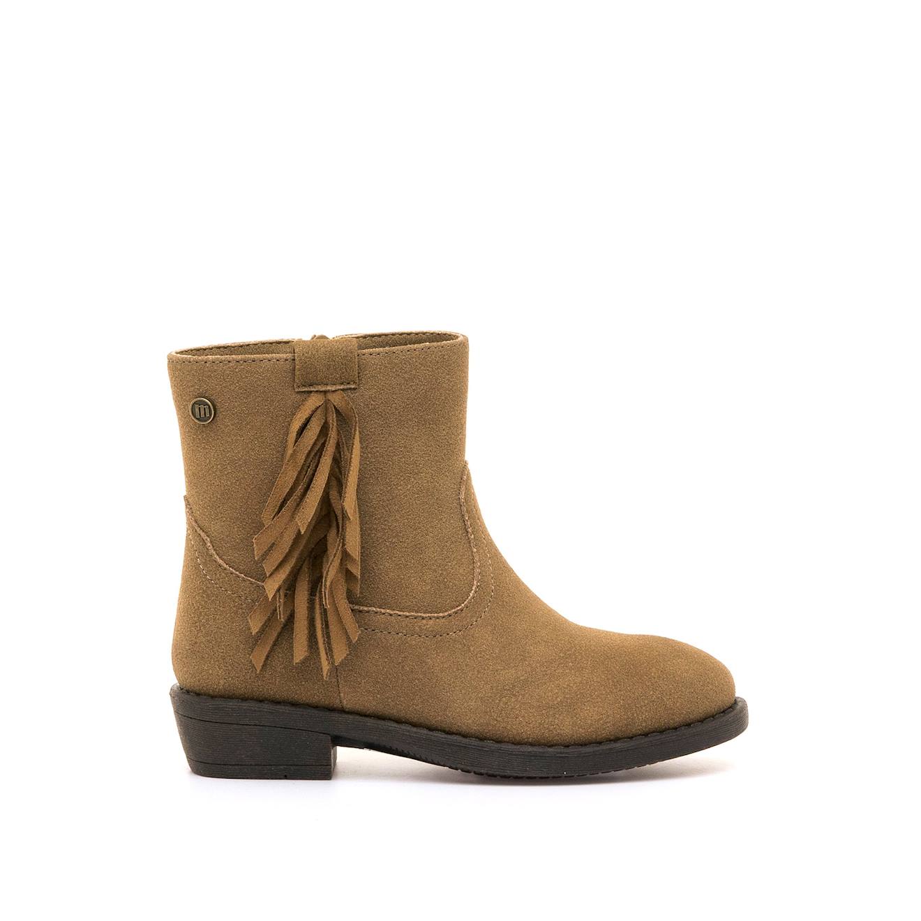 Bottines Filles Synthtique Fermeture clair Brown 60$