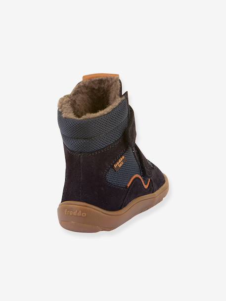 Bottes d'hiver pieds nus enfants BAREFOOT TEX WINTER Froddo bleu jean+bleu nuit+bordeaux+gris ardoise+lilas+noir+olive+violet 9 - vertbaudet enfant 