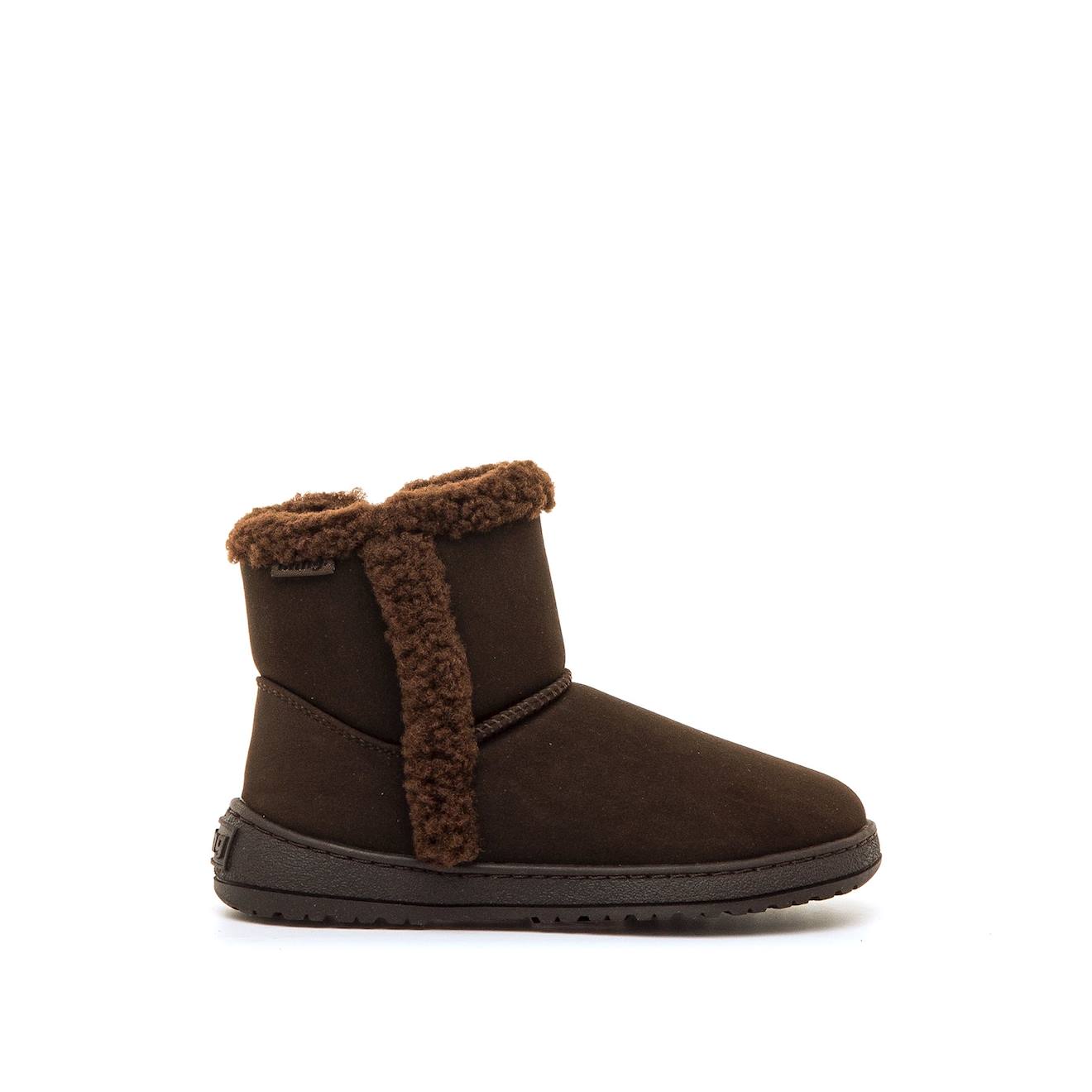 Bottines Filles Synthtique Fermeture clair Moka 60$