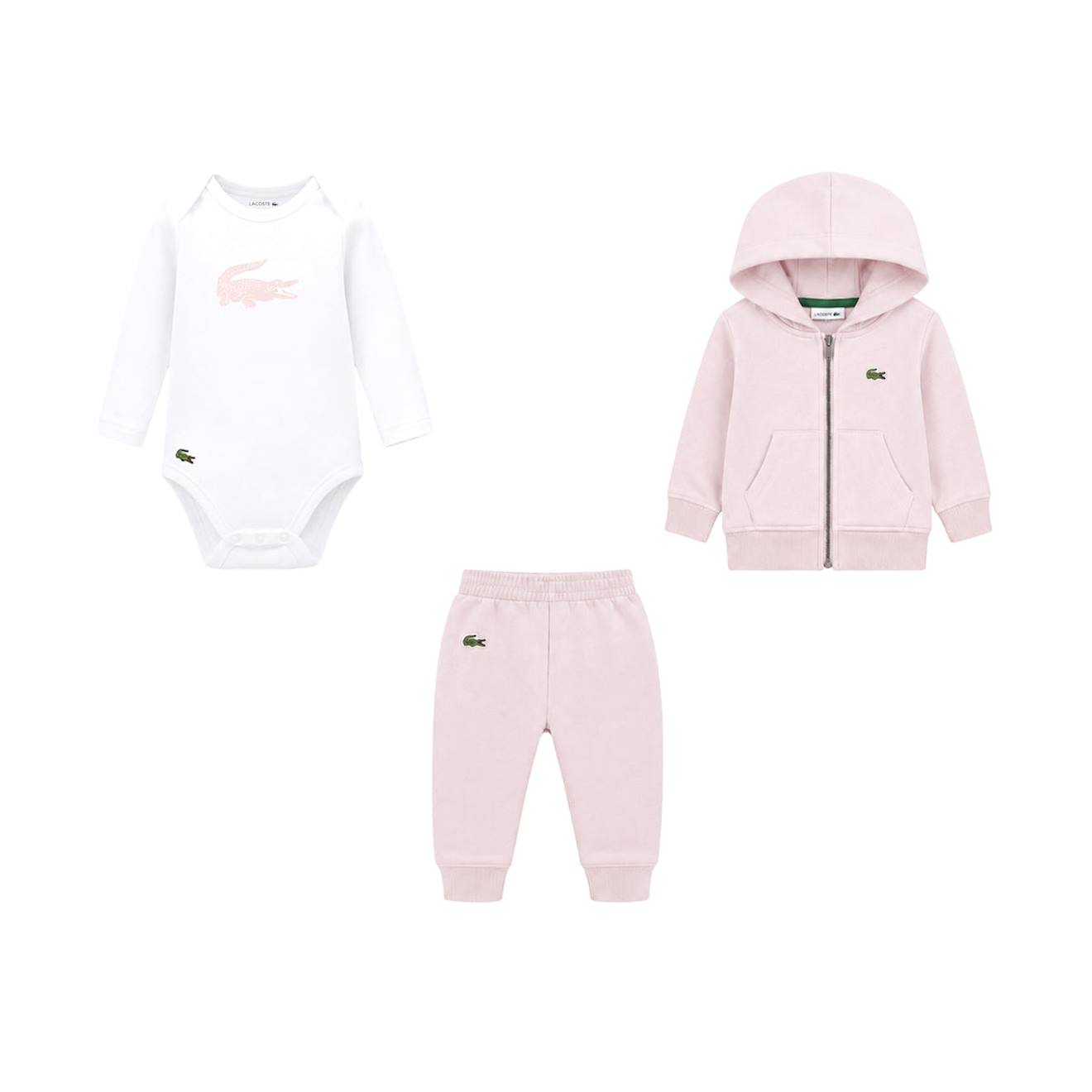 Ensemble De Survtement Bb En Coton Rose Clair 86$