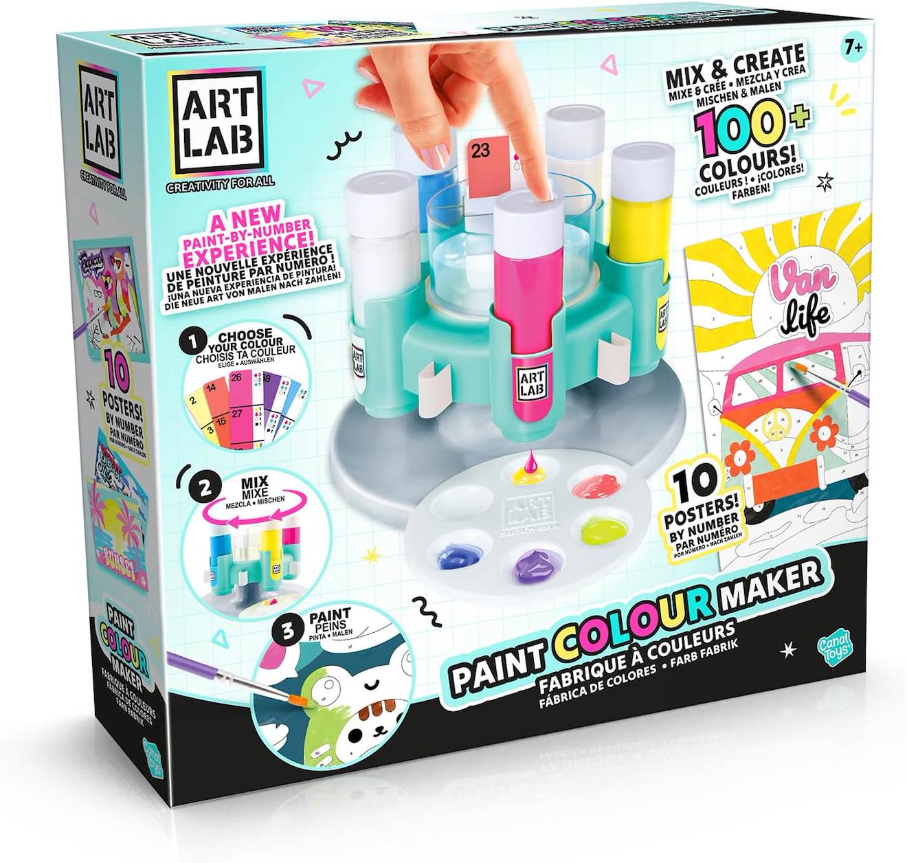 Paint Color Maker - Studio De Peinture Par Numéro Multicolore