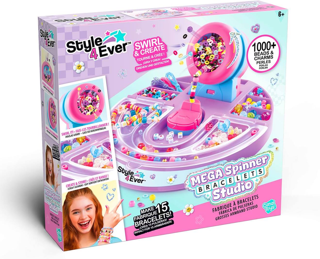 Canal Toys - Style 4 Ever - Mega Spinner Studio À Bracelets Multicolore