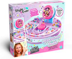 Jouet-Activités artistiques et musicales-Loisirs créatifs-Canal Toys - Style 4 Ever - Mega Spinner Studio à bracelets