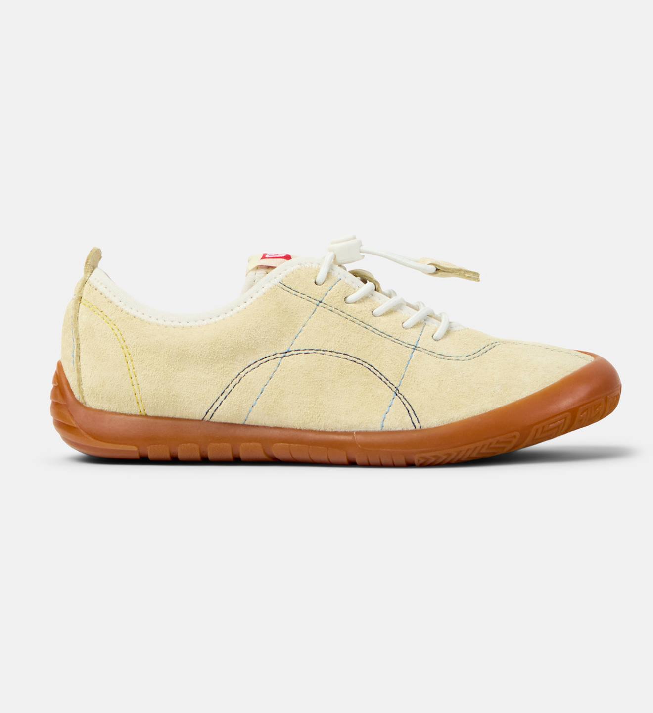 Baskets Fille Cuir Peu Path Kids Jaune Pastel 89 €