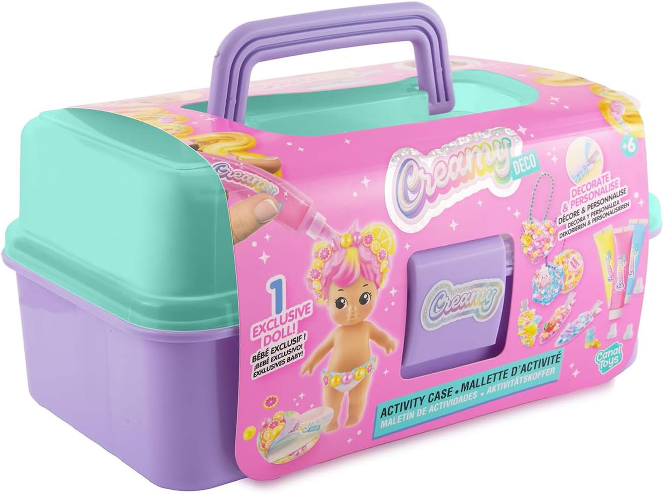 Canal Toys - Creamy Deco - Mallette D'activité Multicolore