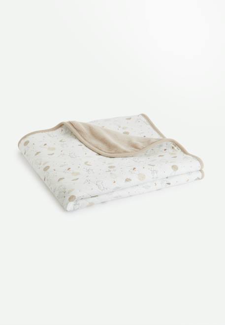 Petit Beguin - Couverture Bébé Eliah Marron