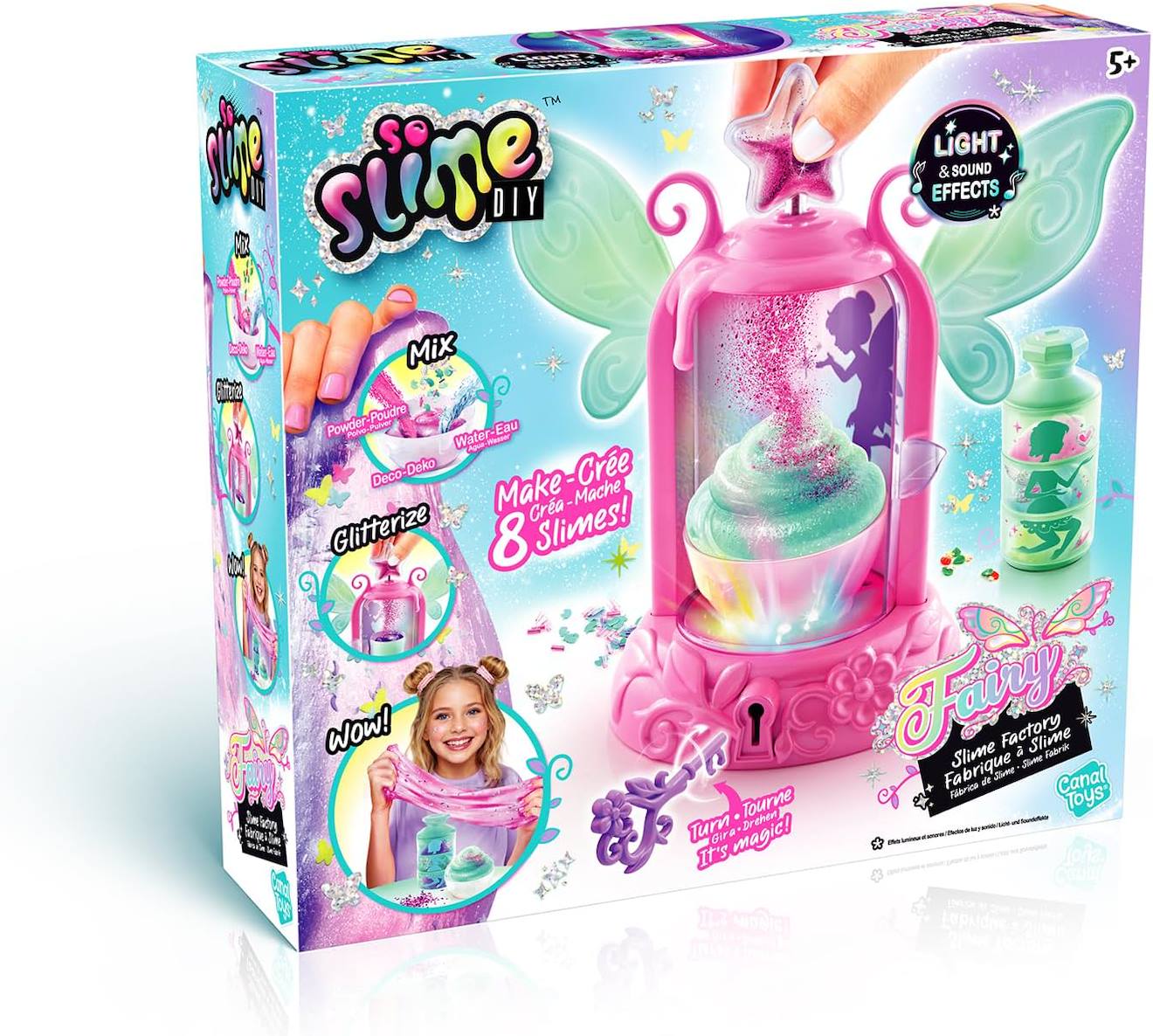 So Slime Diy- Fabrique À Slime Fairy - Dès 5 Ans Multicolore