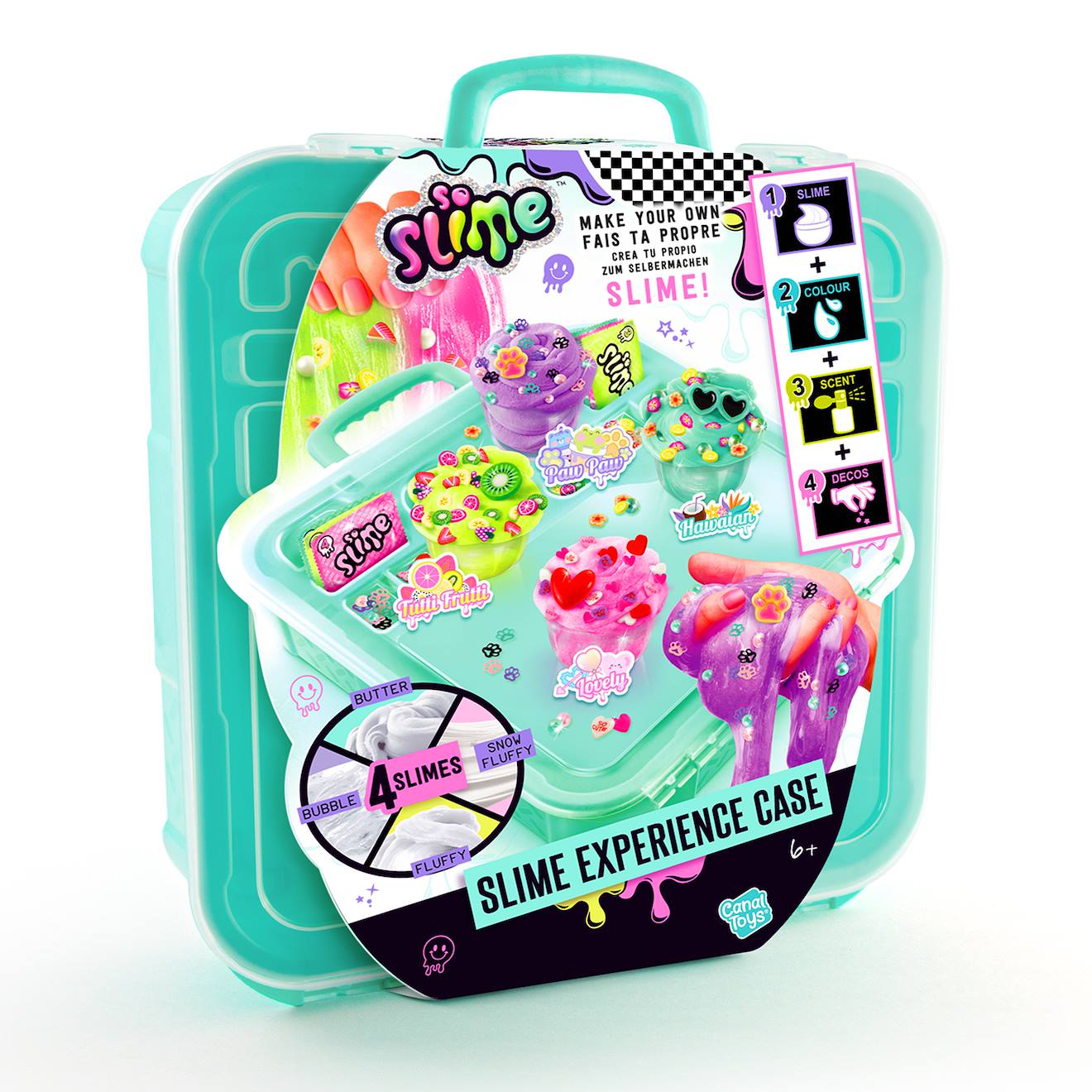 So Slime - Malette Slime Experience - Dès 6 Ans Multicolore