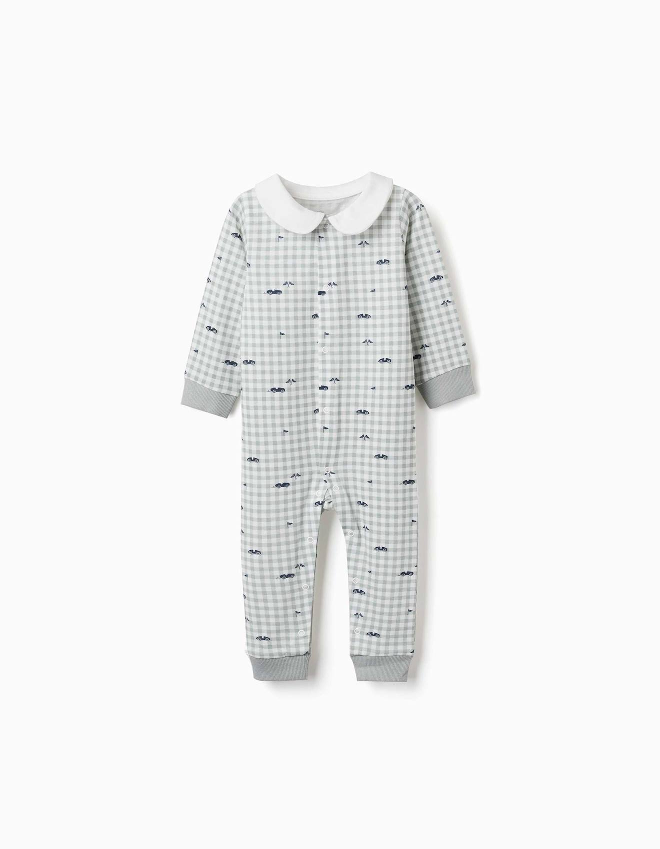 Dors-bien En Coton Motif Vichy Vert Clair 19$