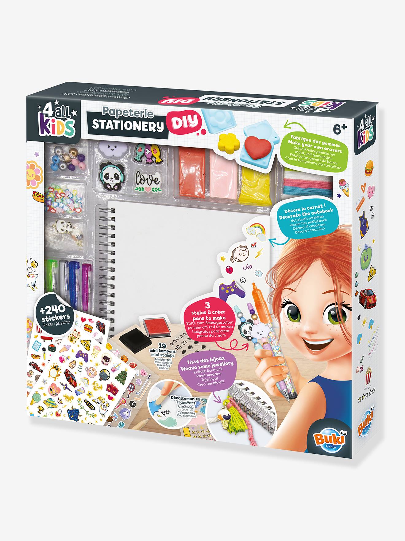 Papeterie DIY multicolore