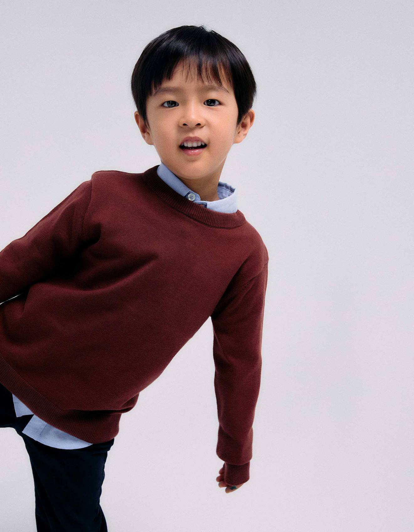 Pull En Maille Avec Extrmits Cteles Marron 19$