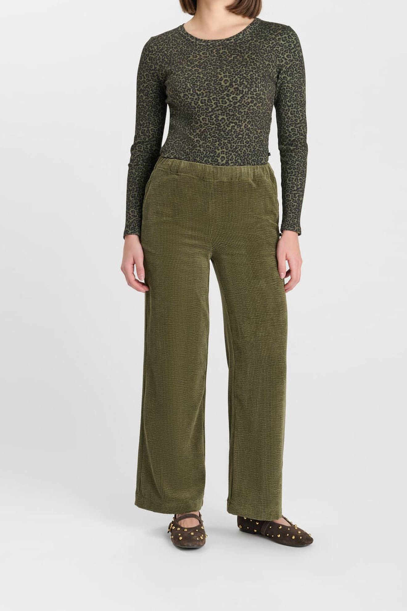 Pantalon Droite Margegi Moss 55$