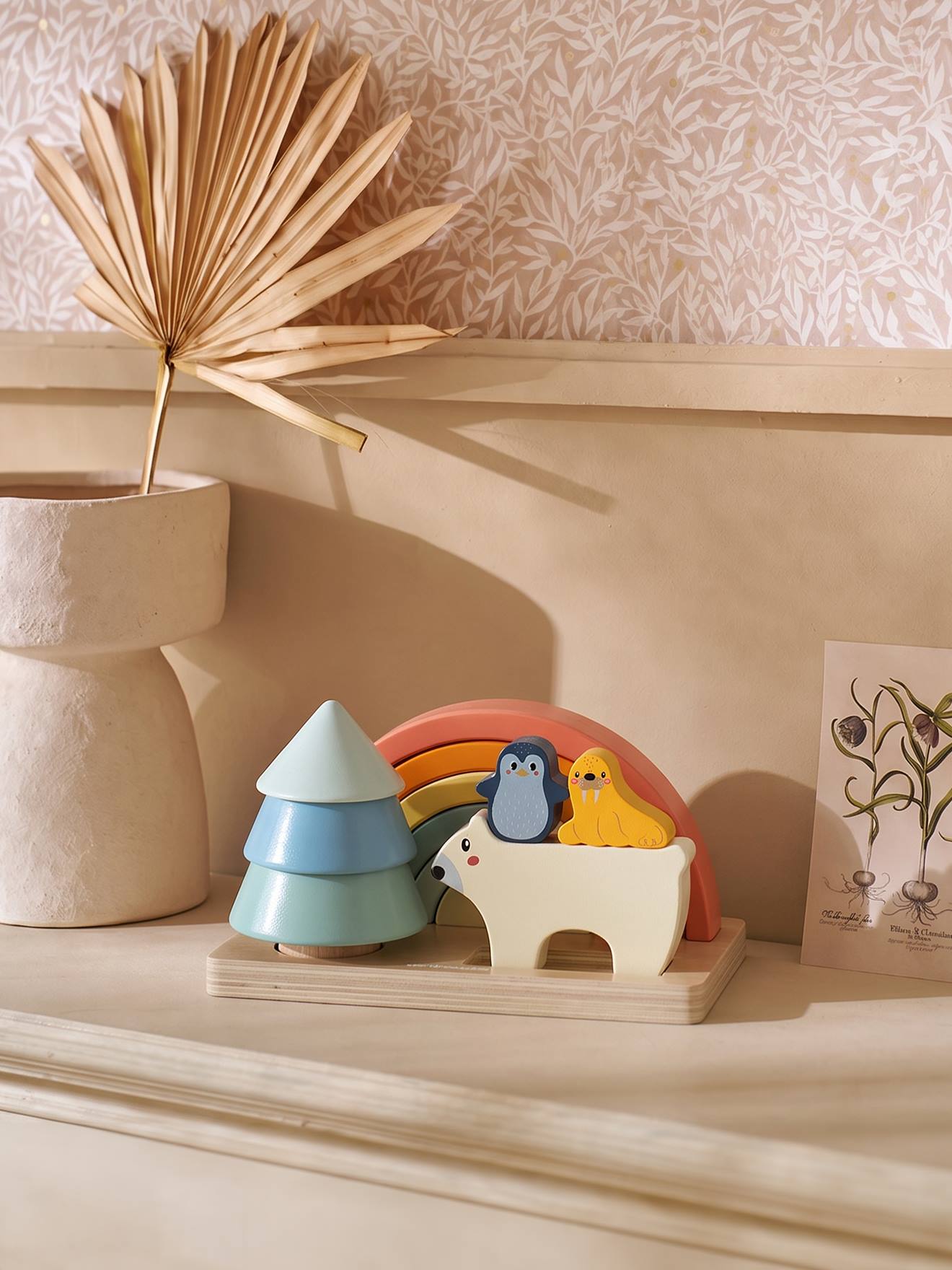 Trio jouets d'éveil en bois FSC® bois