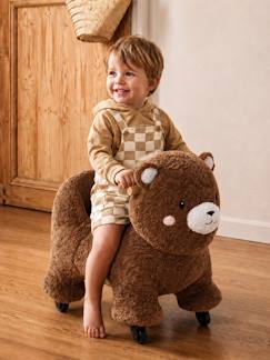 Jouet-Porteur animal à roulettes en bois FSC®