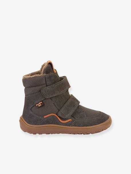 Bottes d'hiver pieds nus enfants BAREFOOT TEX WINTER Froddo bleu jean+bleu nuit+bordeaux+gris ardoise+lilas+noir+olive+violet 20 - vertbaudet enfant 