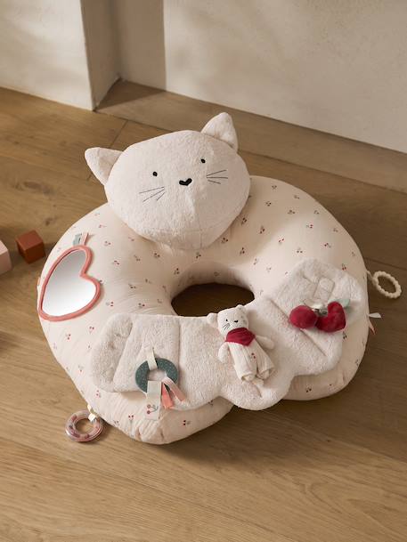 Vertbaudet - Coussin bébé des découvertes cherry