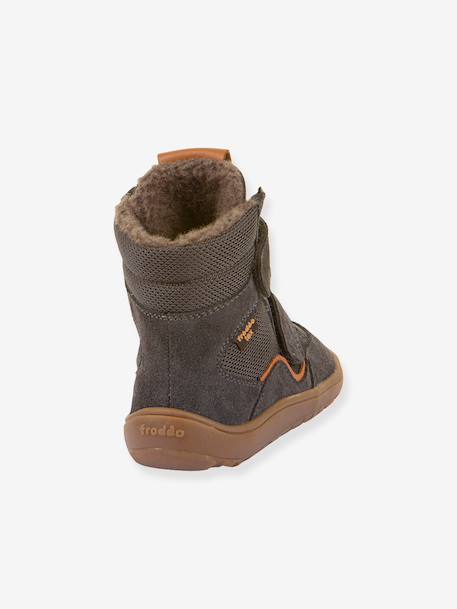 Bottes d'hiver pieds nus enfants BAREFOOT TEX WINTER Froddo bleu jean+bleu nuit+bordeaux+gris ardoise+lilas+noir+olive+violet 21 - vertbaudet enfant 