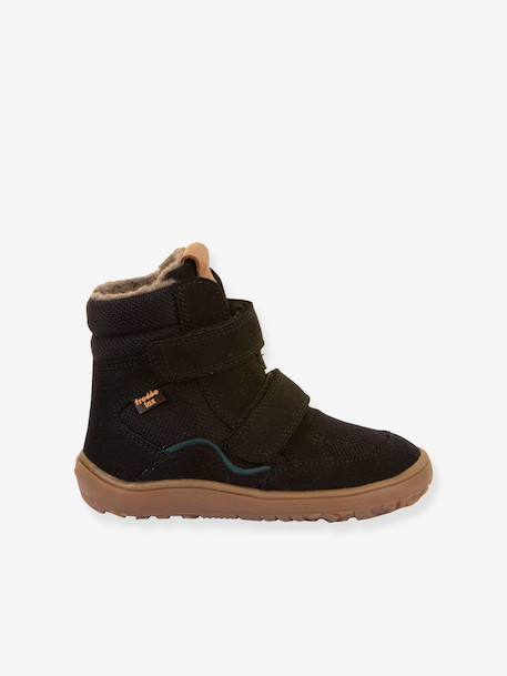 Bottes d'hiver pieds nus enfants BAREFOOT TEX WINTER Froddo bleu jean+bleu nuit+bordeaux+gris ardoise+lilas+noir+olive+violet 32 - vertbaudet enfant 
