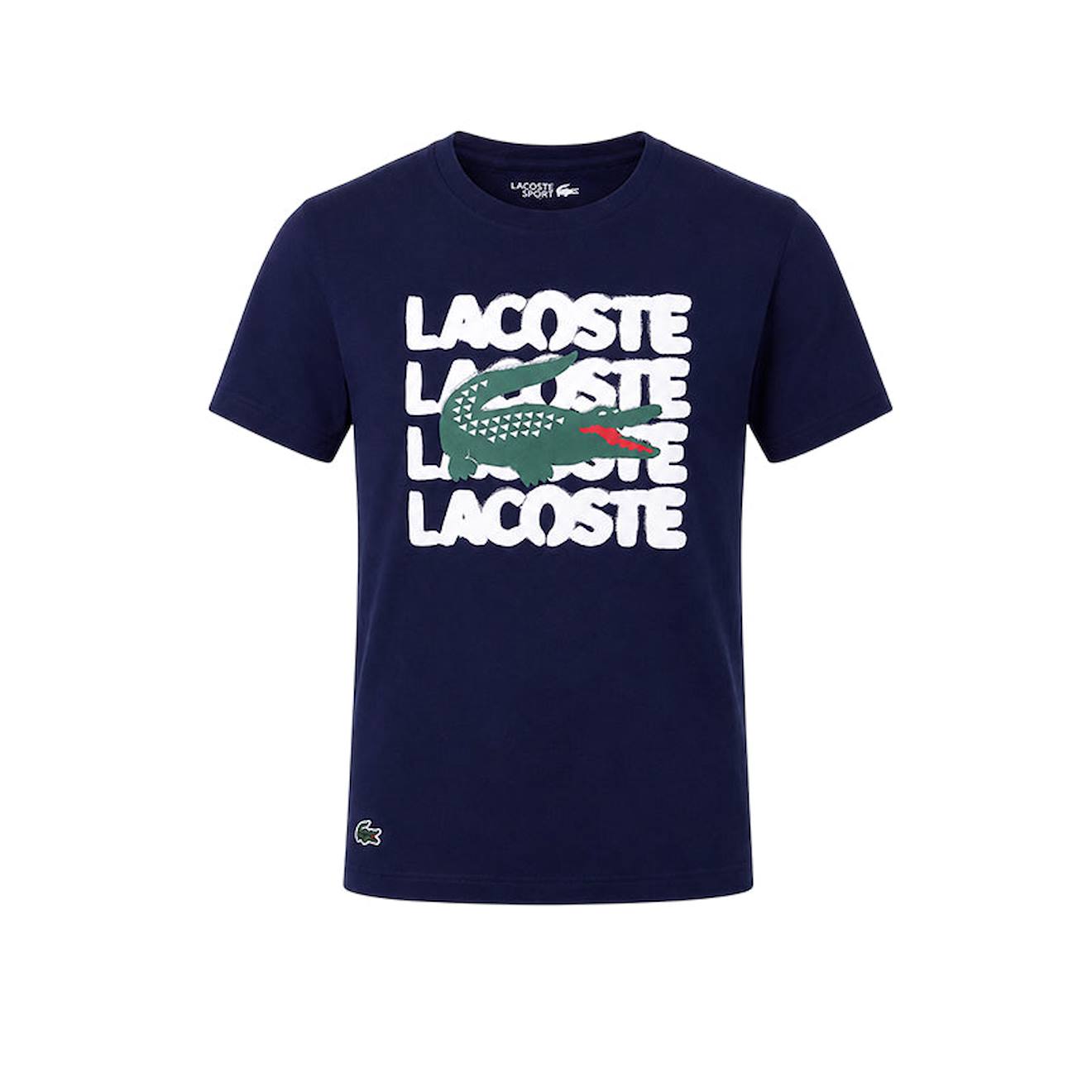 Tee-shirt Enfant En Coton Bleu Marine Blanc 38$
