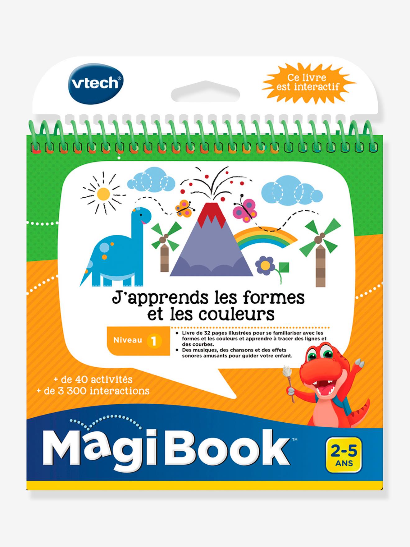 MAGIBOOK - Livre éducatif « J'apprends les formes et les couleurs » VTECH multicolore