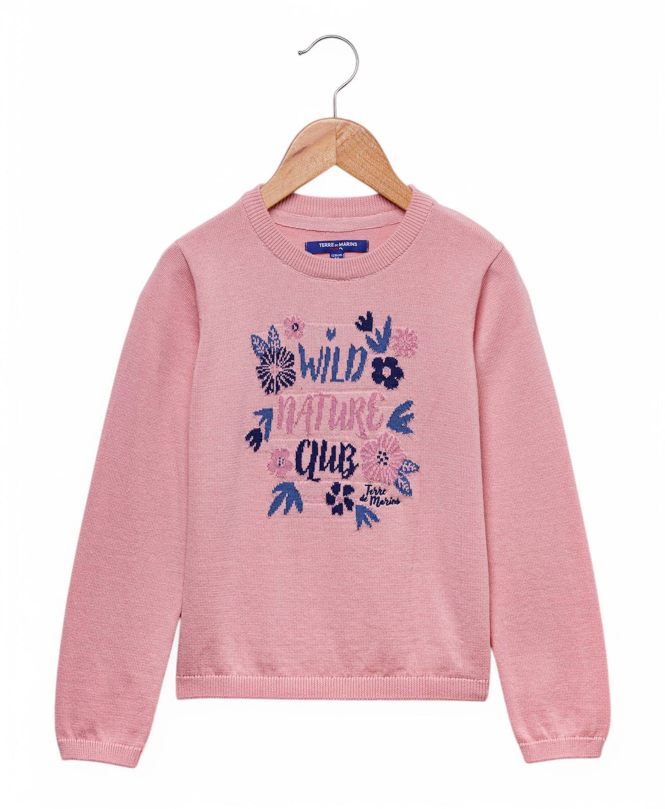 Pull Fille Rose 32$