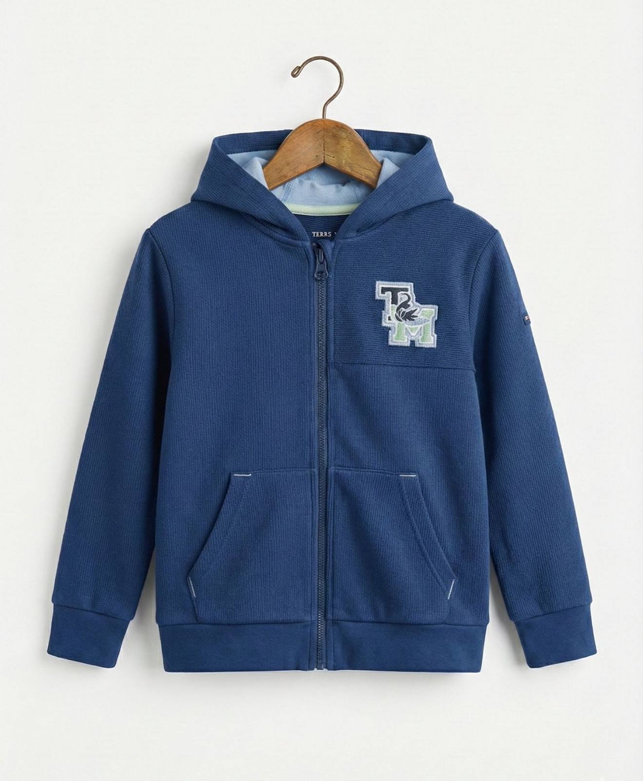 Veste À Capuche Garçon Indigo