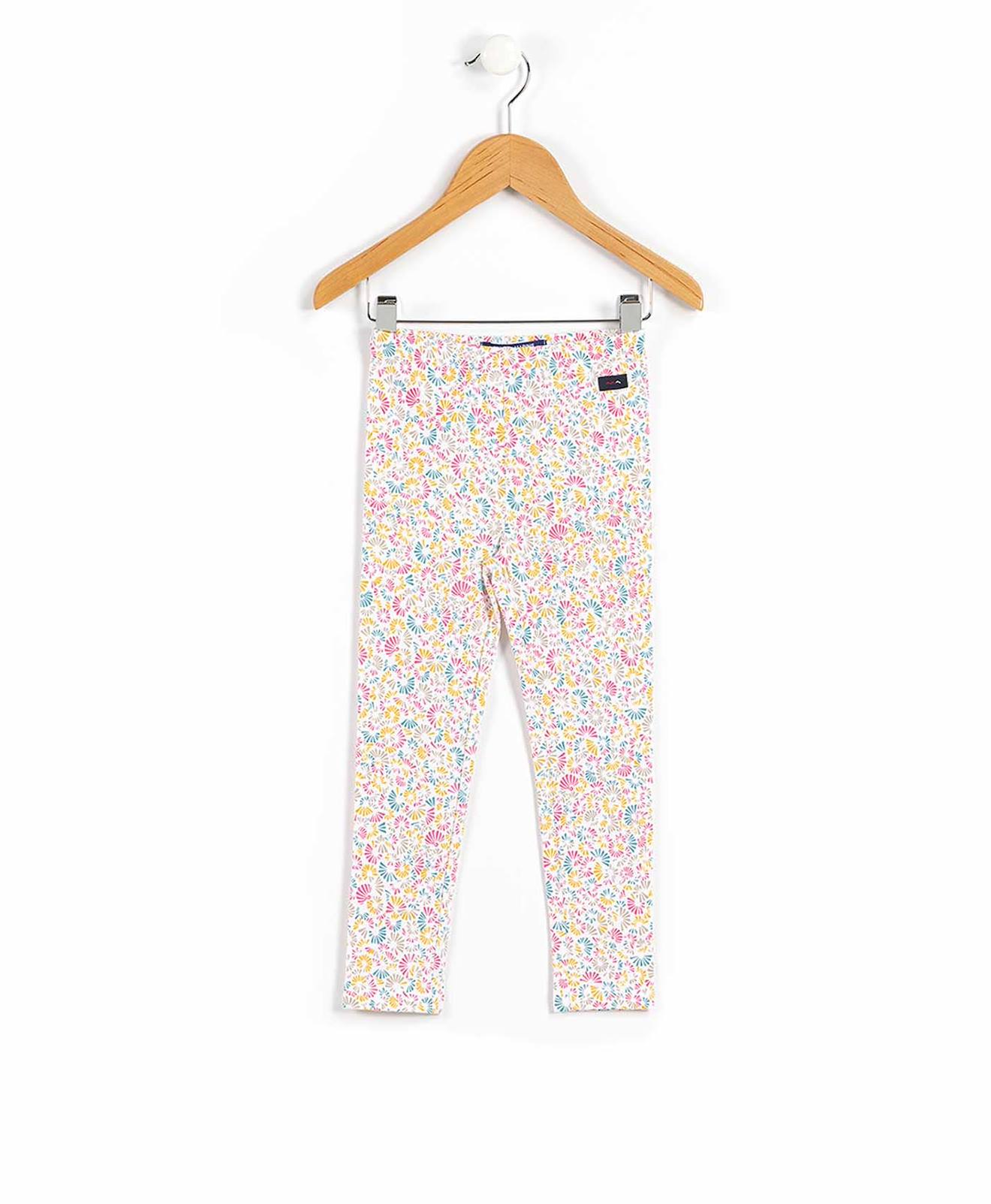 Legging Long Fille Imprime Multico