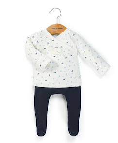 -Ensemble pantalon + haut 100% coton bébé garçon