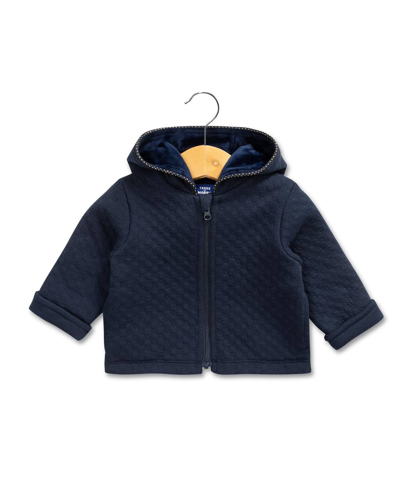 Veste Capuche Bb Fille Indigo 32$