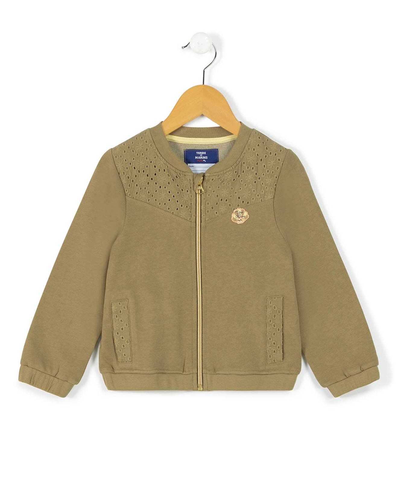 Veste Fille Kaki