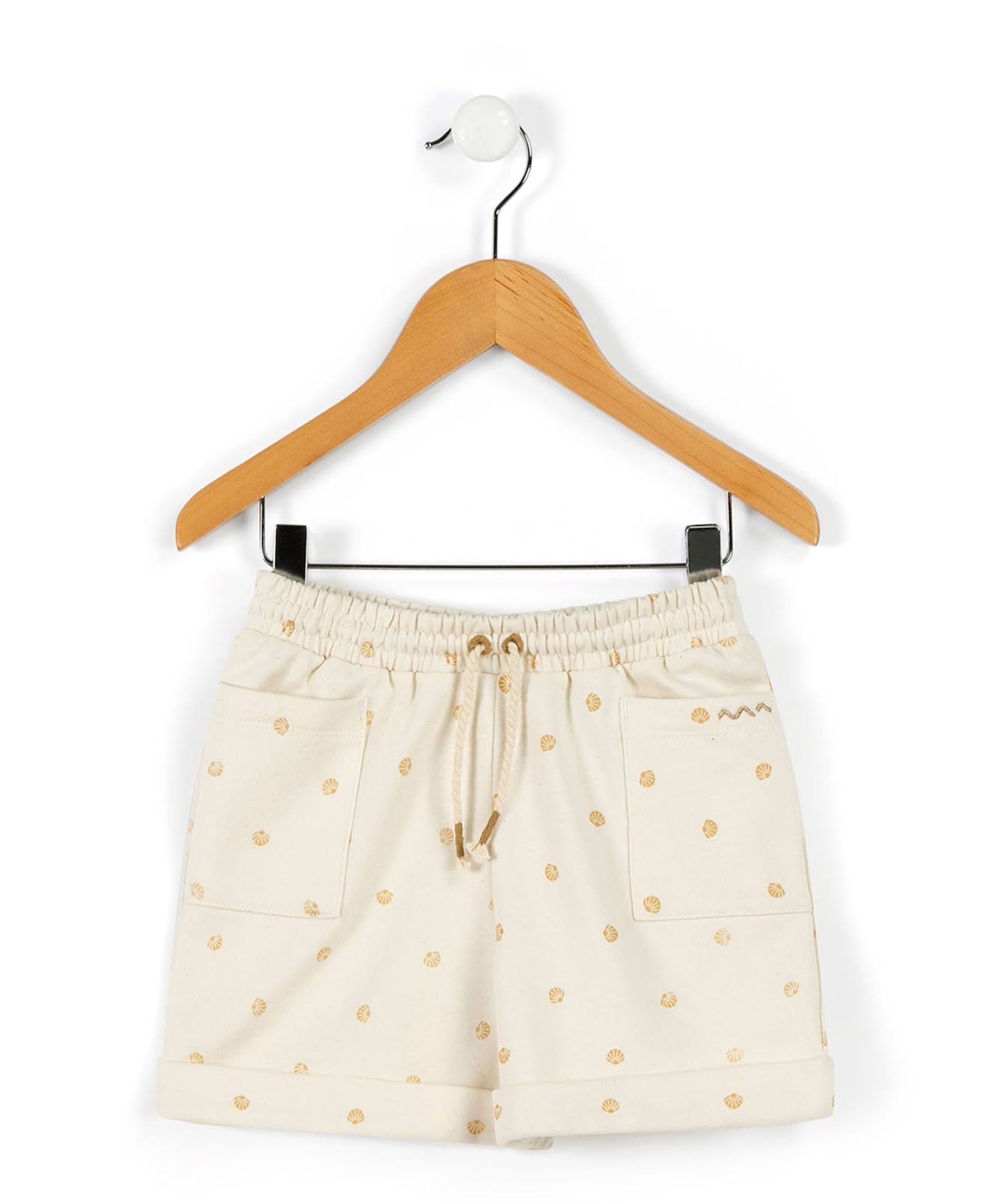 Short Fille Imprime Fond Grege 20$
