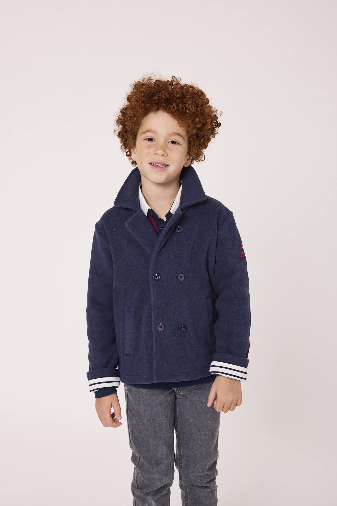 Veste Polaire Garçon Indigo