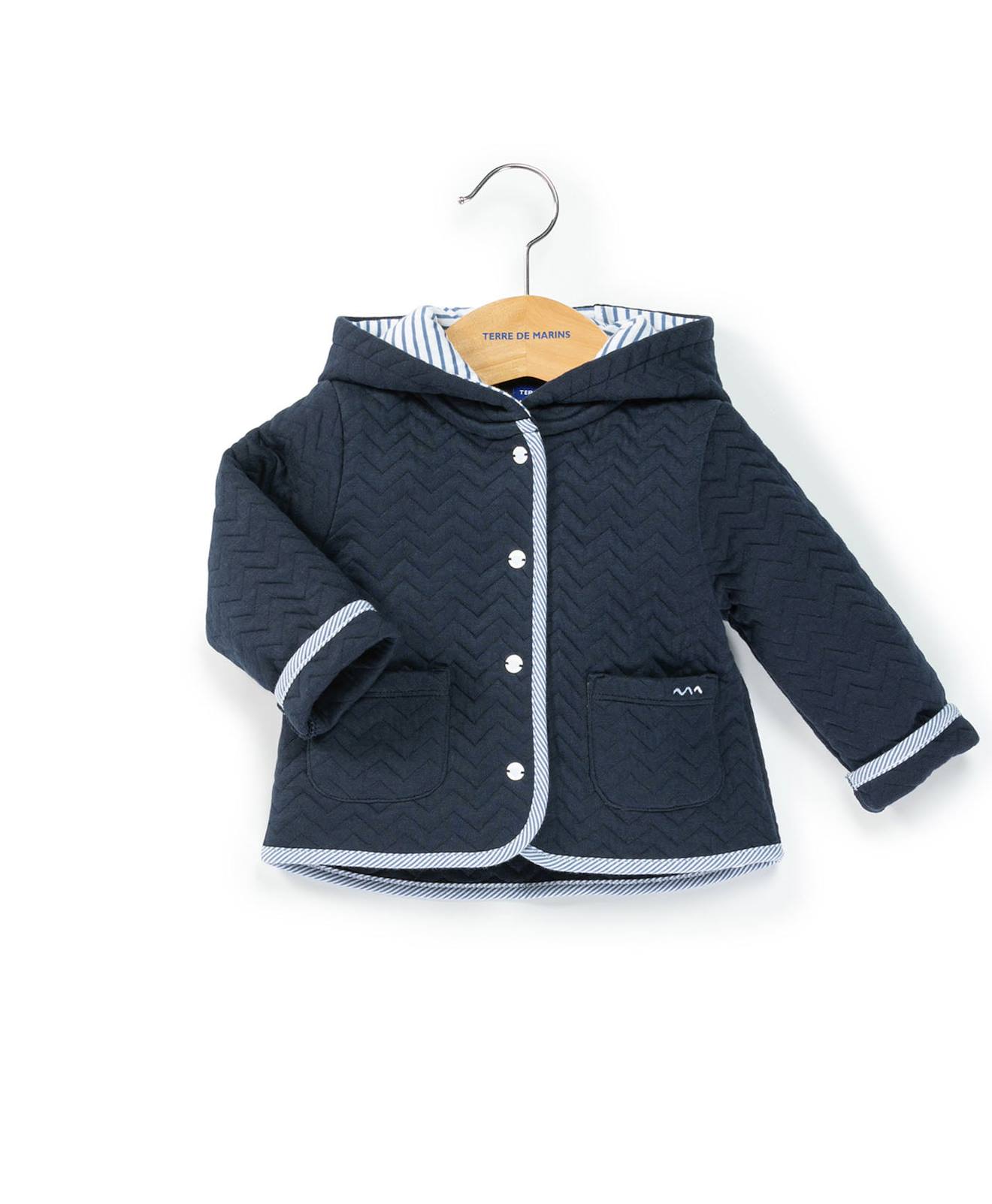 Veste Capuche Bb Fille Indigo 30$